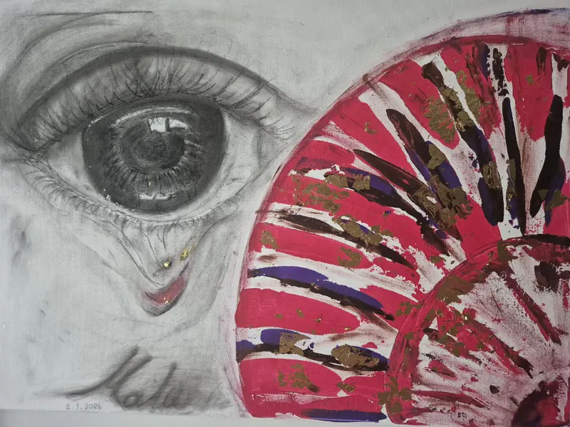 Malee Aaltonen: Her (art exhibition) — Sellon kirjasto, Espoo