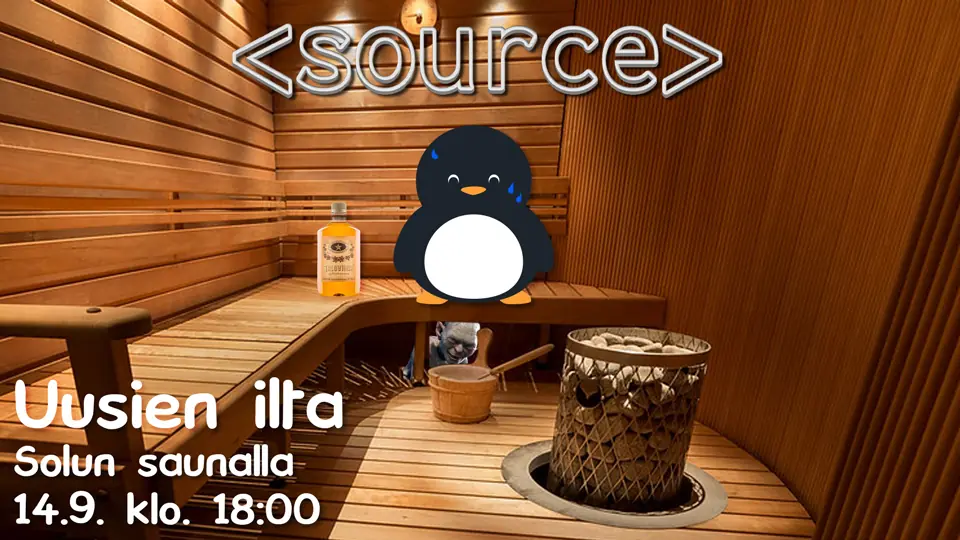 Uusien ilta — Solun Sauna, Tampere