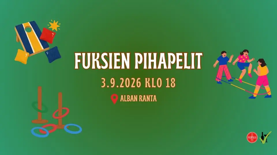 Fuksien pihapelit 2026 — Mattilanniemen puisto, Jyväskylä