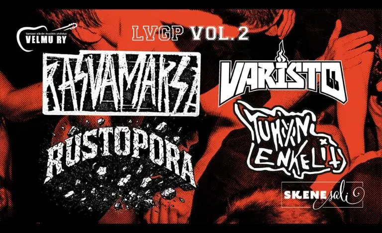 Länsi-Vantaa Goes Punk vol. 2: Rasvamaksa, Rustopora, Varisto 66, Tuhon Engelska — Skenesali, Vantaa