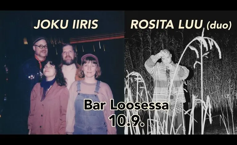 Joku Iiris, Rosita Luu — Bar Loose, Helsinki