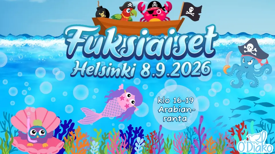 O'Diakon Fuksiaiset Helsinki — Arabianranta, Ripallus, Helsingfors