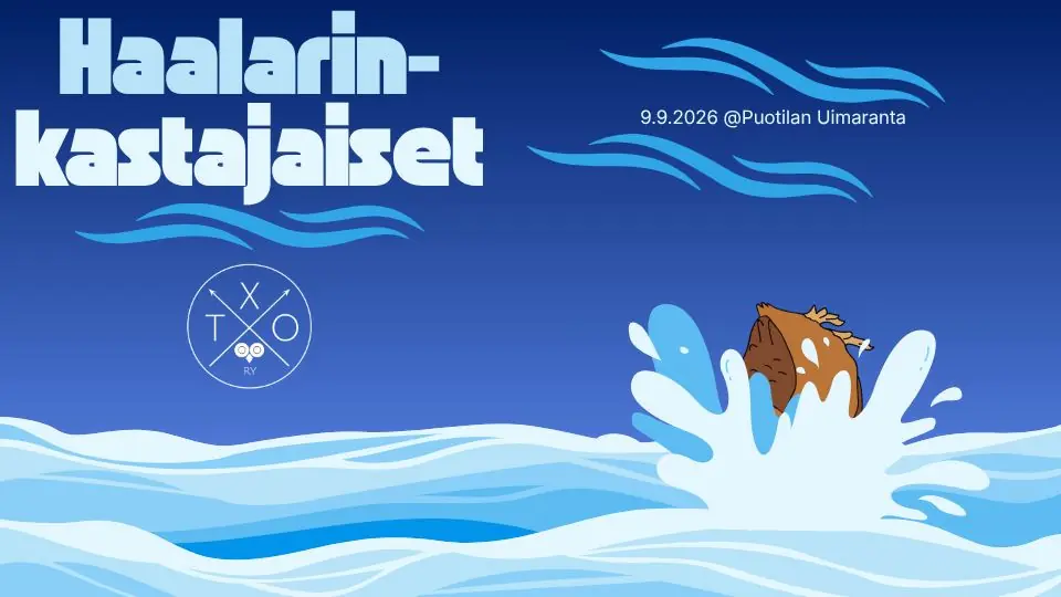 TXO ry Haalarinkastajaiset — Puotilan uimaranta, Helsinki