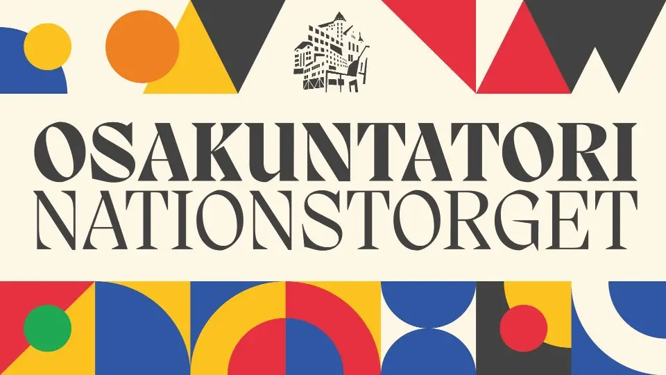Osakuntatori Otaniemessä / Nationstorget i Otnäs — Kandidaattikeskus, Espoo