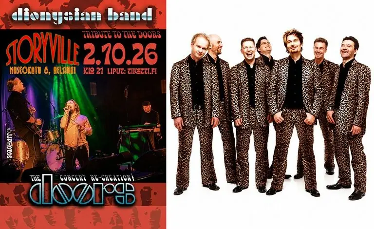Dionysian Band - tribute to the Doors + Gebardi — Storyville, Helsinki