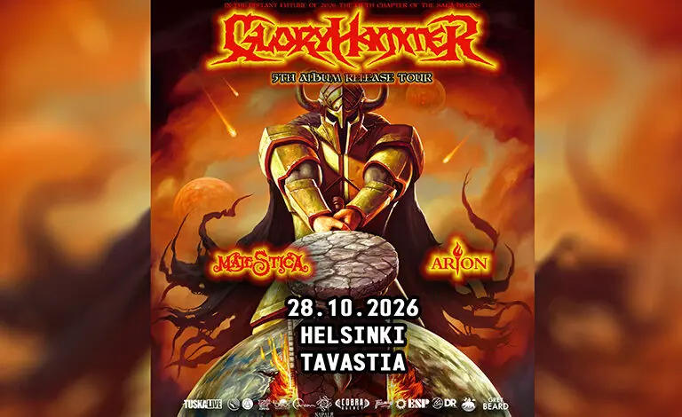 Gloryhammer - 5th Album Release Tour 2026 — Tavastia-klubi, Helsinki