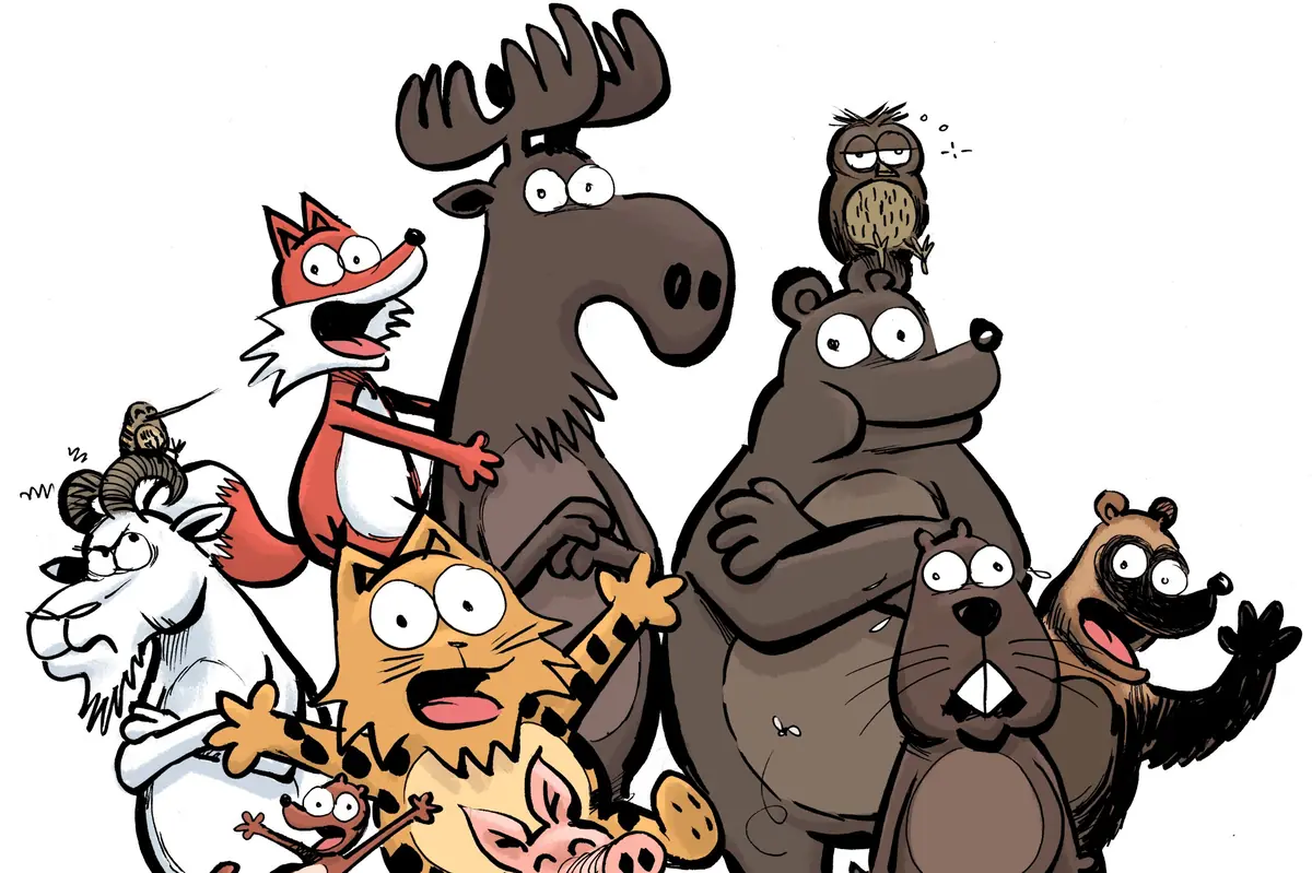 Helsingin sarjakuvafestivaalien etkot Oodissa — Keskustakirjasto Oodi, Helsinki