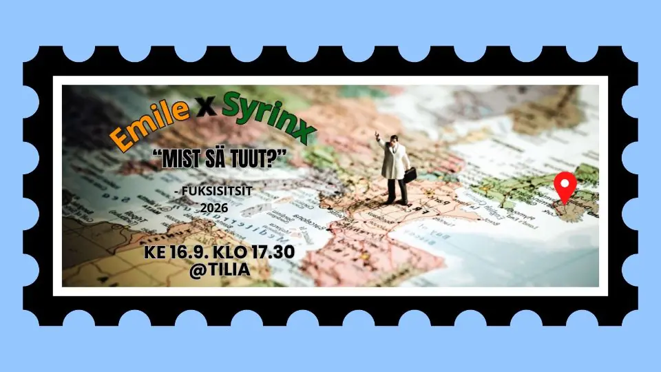 Fuksisitsit 2026 — Tilia, Jyväskylä