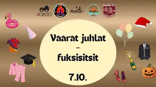 Väärät juhlat -fuksisitsit