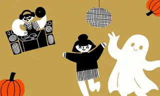 Halloweendisko för barn