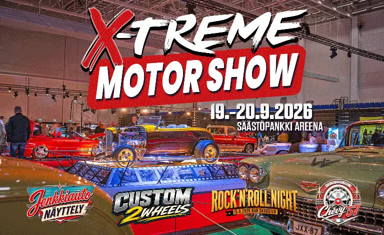 X-treme Motor Show 2026 — Loimua Areena, Hämeenlinna