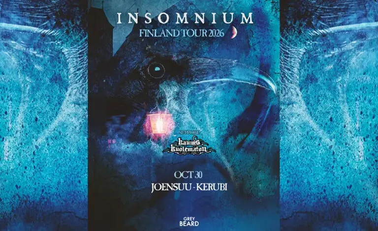 Insomnium, Kaunis kuolematon — Ravintola Kerubi (sali), Joensuu