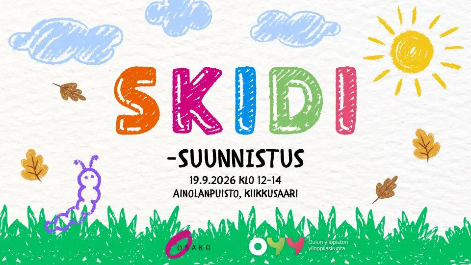 SKIDI Orienteering for Students with Families | OSAKO & OYY — Ainolanpuisto, Kiikkusaari, Oulu