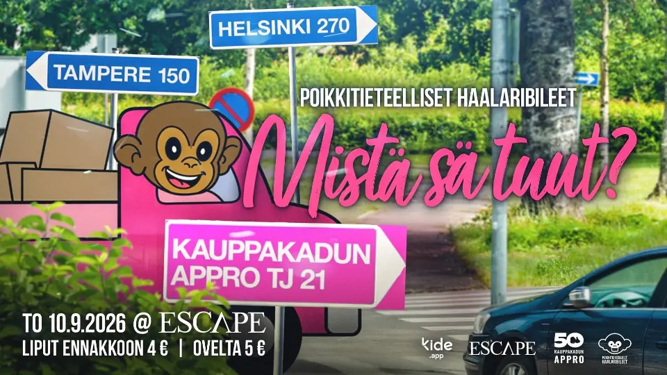 POIKKITIETEELLISET HAALARIBILEET - Mistä sä tuut? 🩷 — Poikkitieteelliset Haalaribileet (Jyväskylä), Jyväskylä