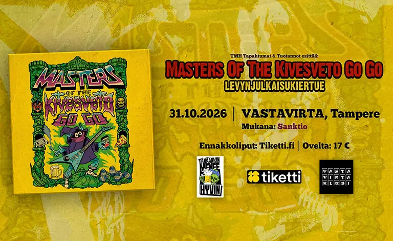 Kivesveto Go-Go, Sanktio — Vastavirta-klubi, Tampere
