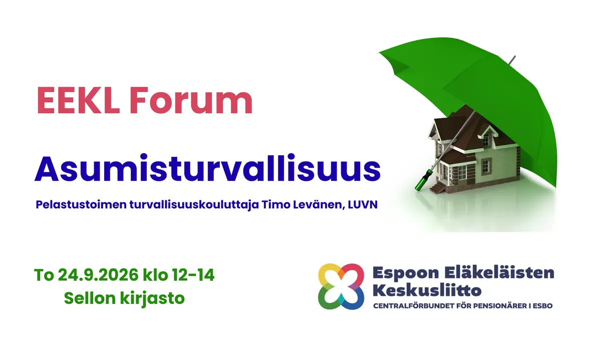 Asumisturvallisuus — Sellon kirjasto, Espoo