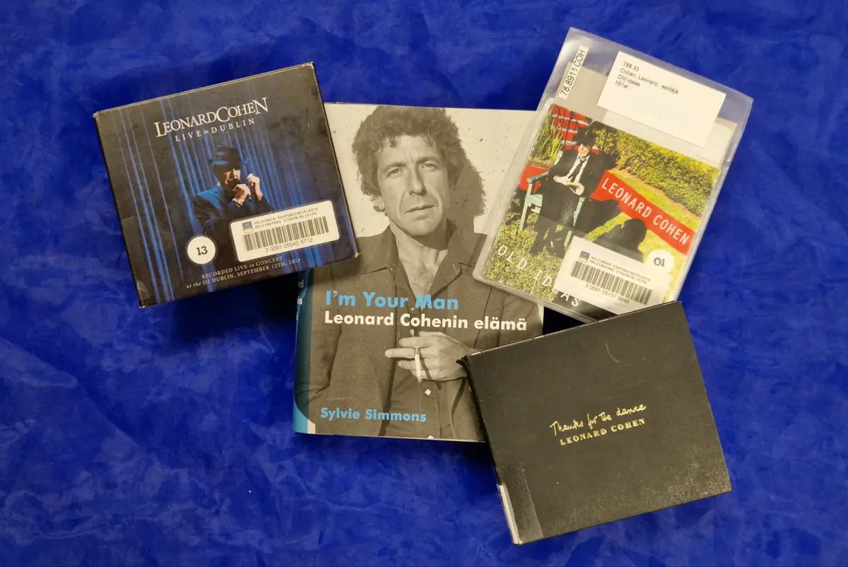 Populärmusikens läsecirkel: I'm Your Man - Leonard Cohens liv — Töölön kirjasto, Helsingfors