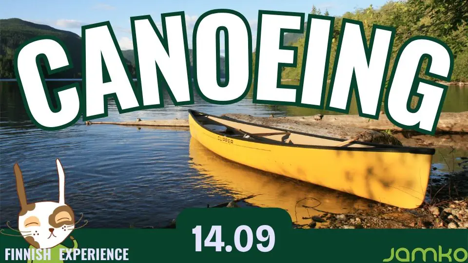 Finnish Experience Week | Canoeing 14.9. — Opiskelijakunta JAMKO, Jyväskylä