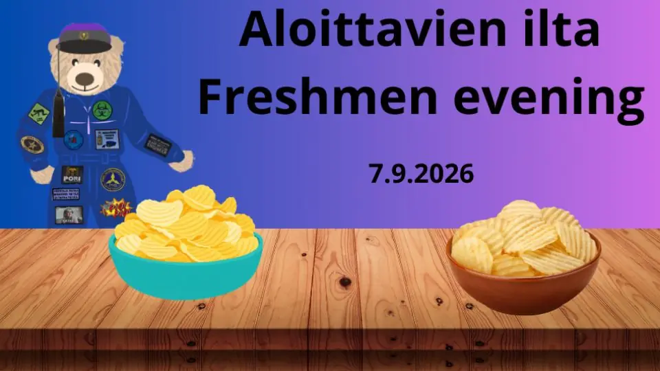 Aloittavien ilta — Porin Insinööriopiskelijat PIO ry, Pori