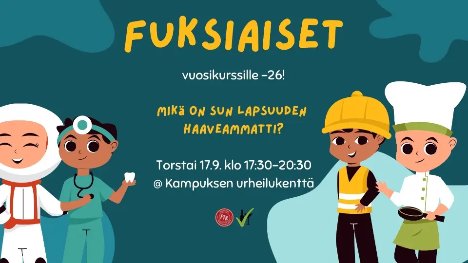 Fuksiaiset for Year -26 — Kampuksen kenttä, Seminaarinmäki, Jyväskylä