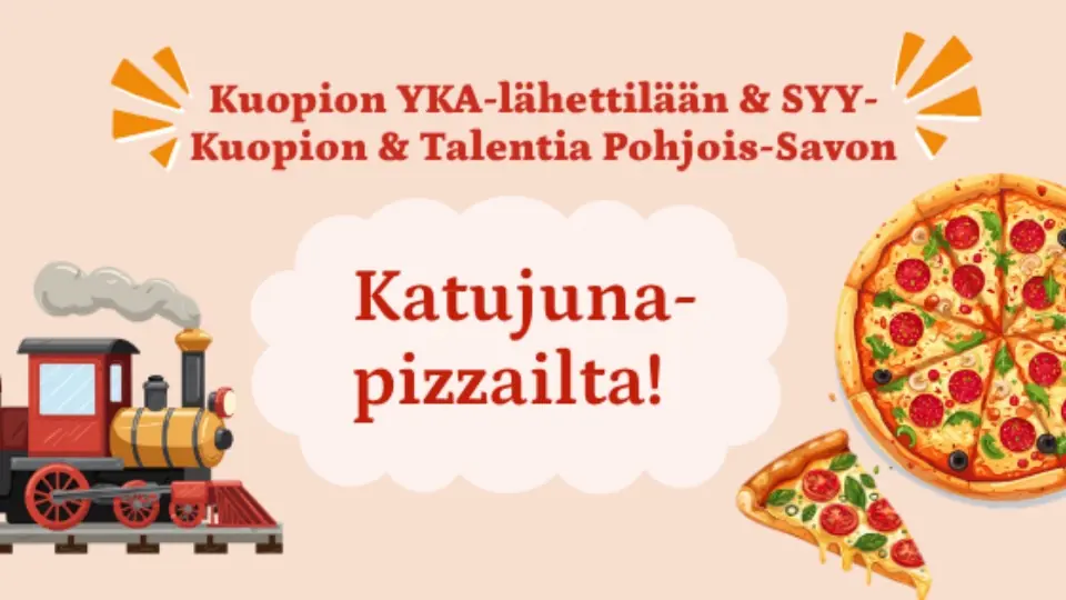 Street Train Pizza Evening — Kuopion Tori ja Snellmania, Kuopio