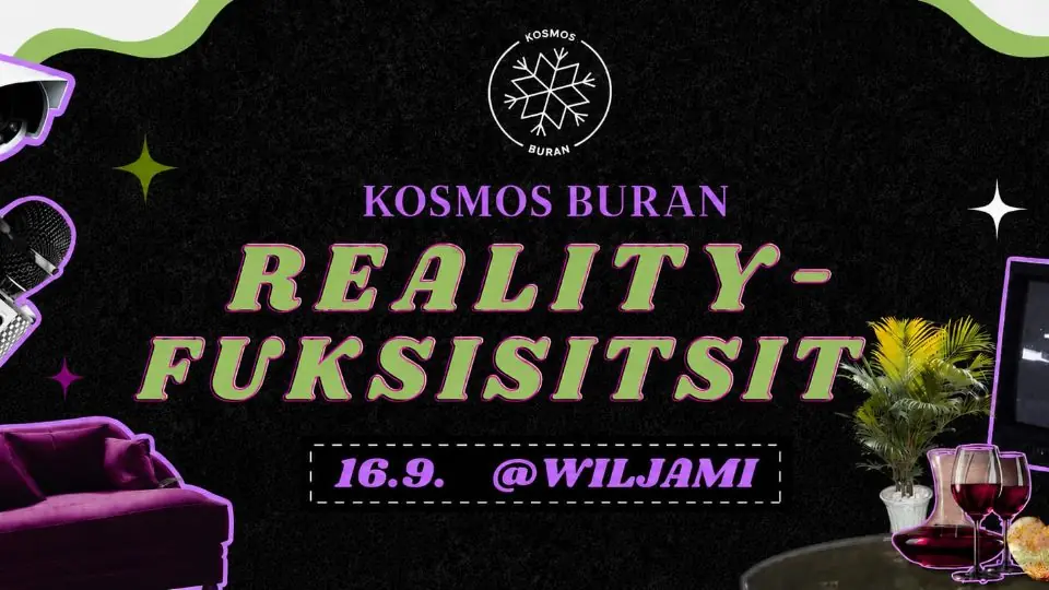 Reality-Fuksisitsit — Kulttuuritalo Wiljami, Rovaniemi
