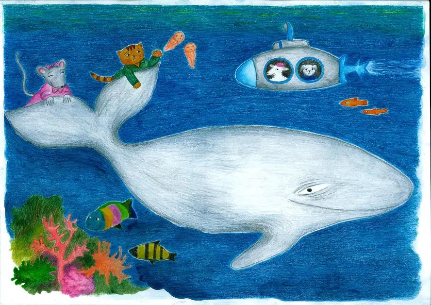 Heli Haavisto: Anastasia's Dream (Illustration Exhibition) — Entressen kirjasto, Espoo