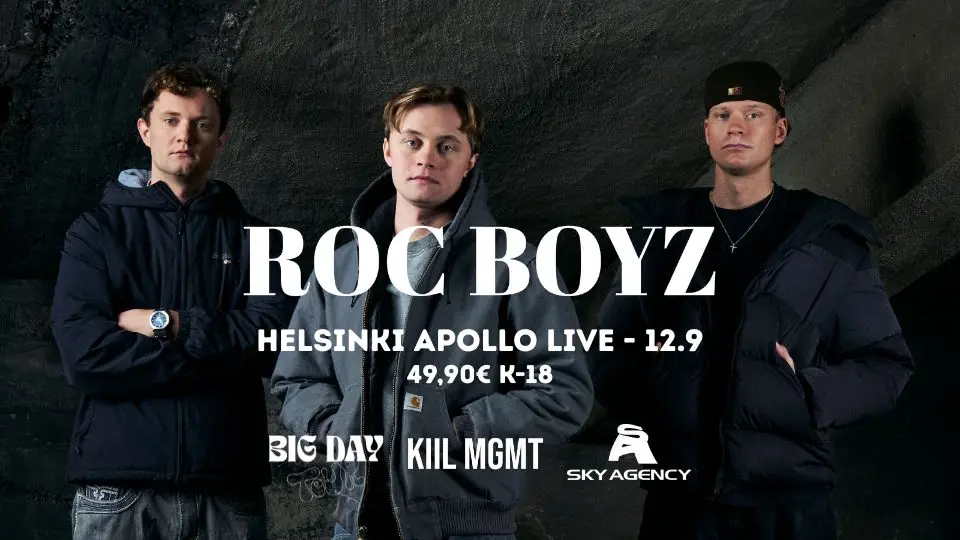 Roc Boyz — Apollo Live Club, Helsinki
