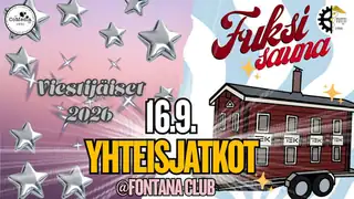Gemensam efterfest Fuksisauna x Viestijäiset