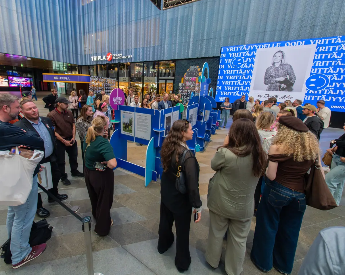 Ode to Entrepreneurship — Mall of Tripla, Helsinki