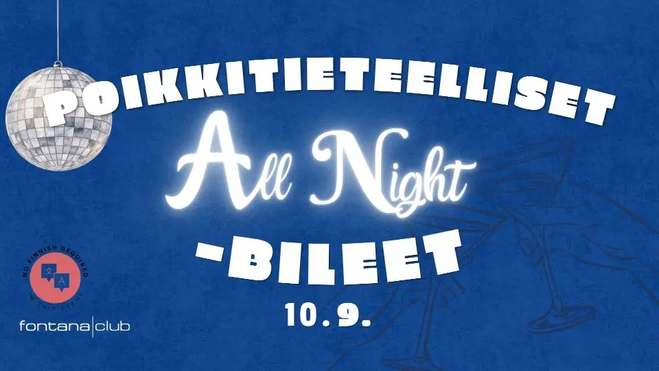 Interdisciplinary All Night Party — NESU-Waasa, Vaasa