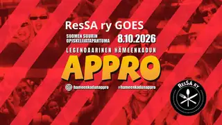 ResSA ry GOES Hämeenkadun Appro 2026