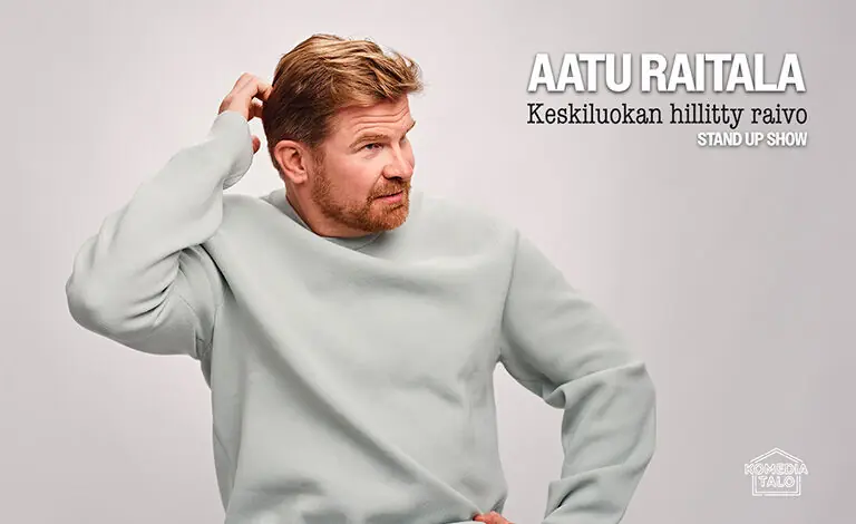 Aatu Raitala: Middle-Class Restrained Rage - stand-up show — Vanha 123, Porvoo