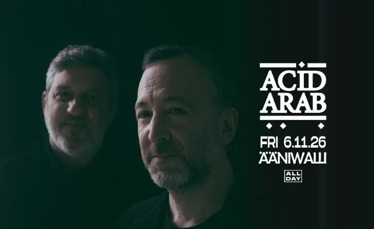 Acid Arab (FRA) — Ääniwalli, Helsinki