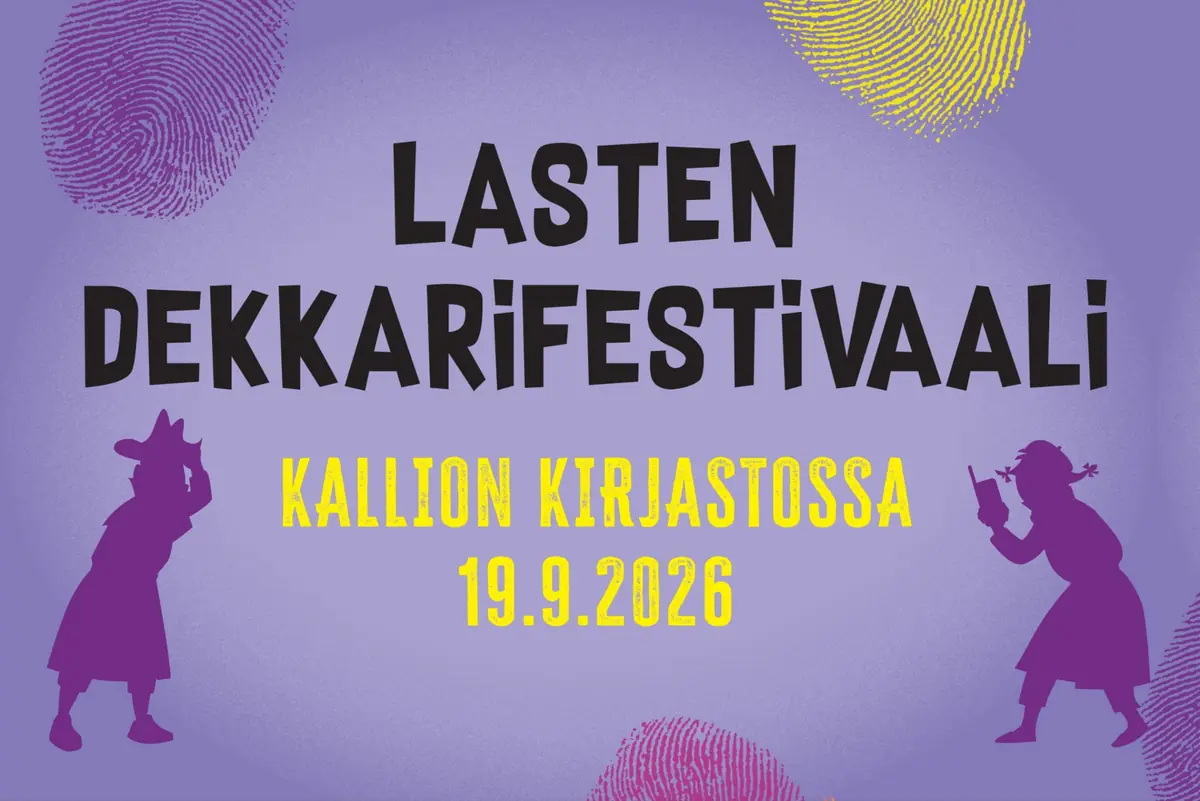 Children's Detective Festival at Kallio Library Sat 19.9.2026 — Kallion kirjasto, Helsinki