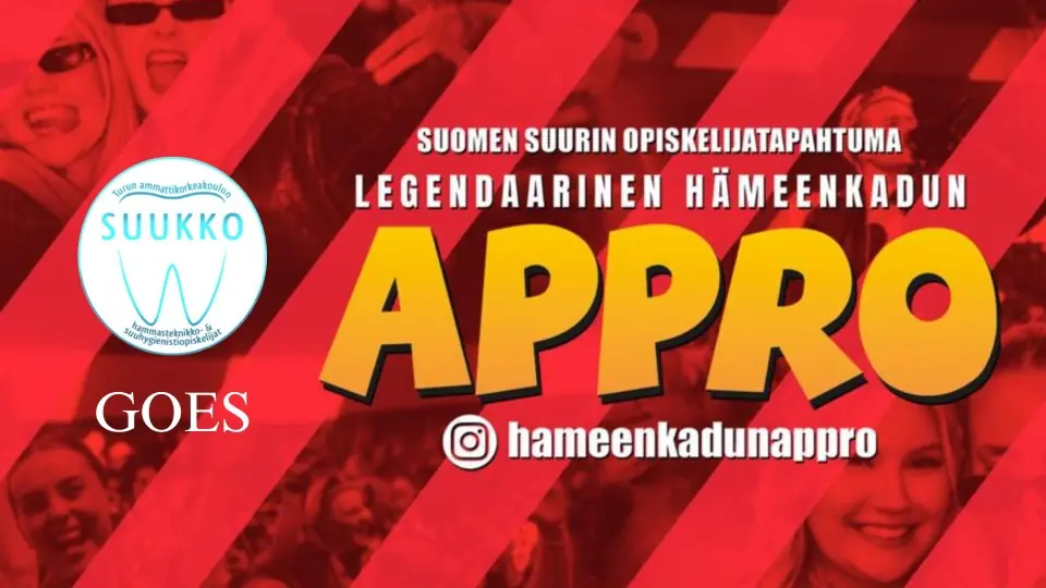 Suukko goes Hämeenkadun appro — Suukko ry, Turku