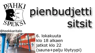 PahkiSpeksin Pienbudjettisitsit 2026