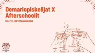 Demariopiskelijat X Afterschoolit