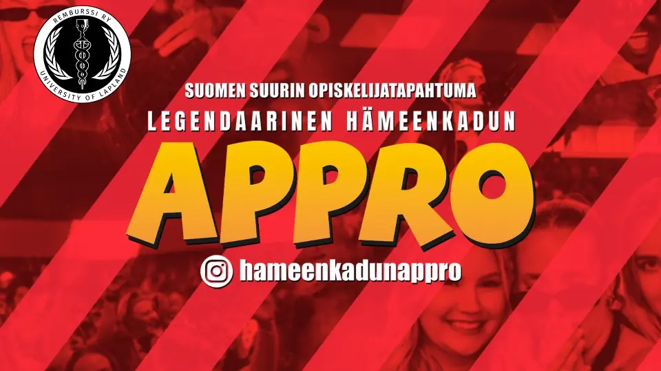 Remburssi rf sitt billettsal for Hämeenkadus Appro — Remburssi ry, Rovaniemi