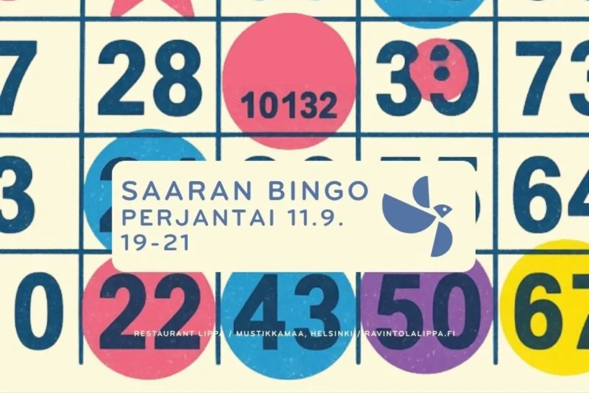Saaran Bingo — Mustikkamaanpolku 12, Helsinki, Helsinki