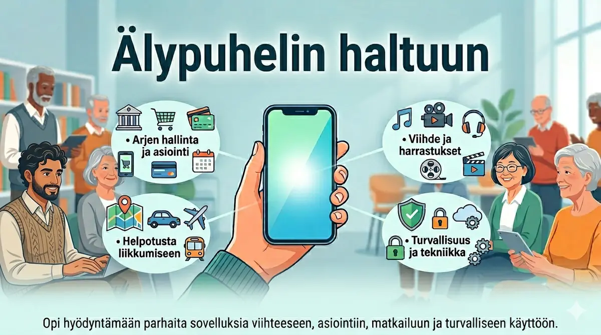 Smartphone Mastery - Easier Life, Entertainment, Safe Online Services — Internet, Helsinki