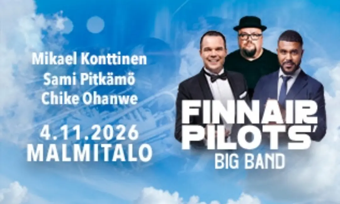 Finnair Pilots' Big Band feat Suomen Rat Pack goes Las Vegas — Malmitalo, Helsinki