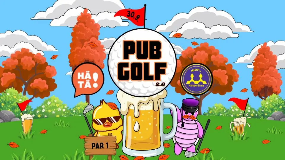 Pub Golf — HIOP ry, Hämeenlinna