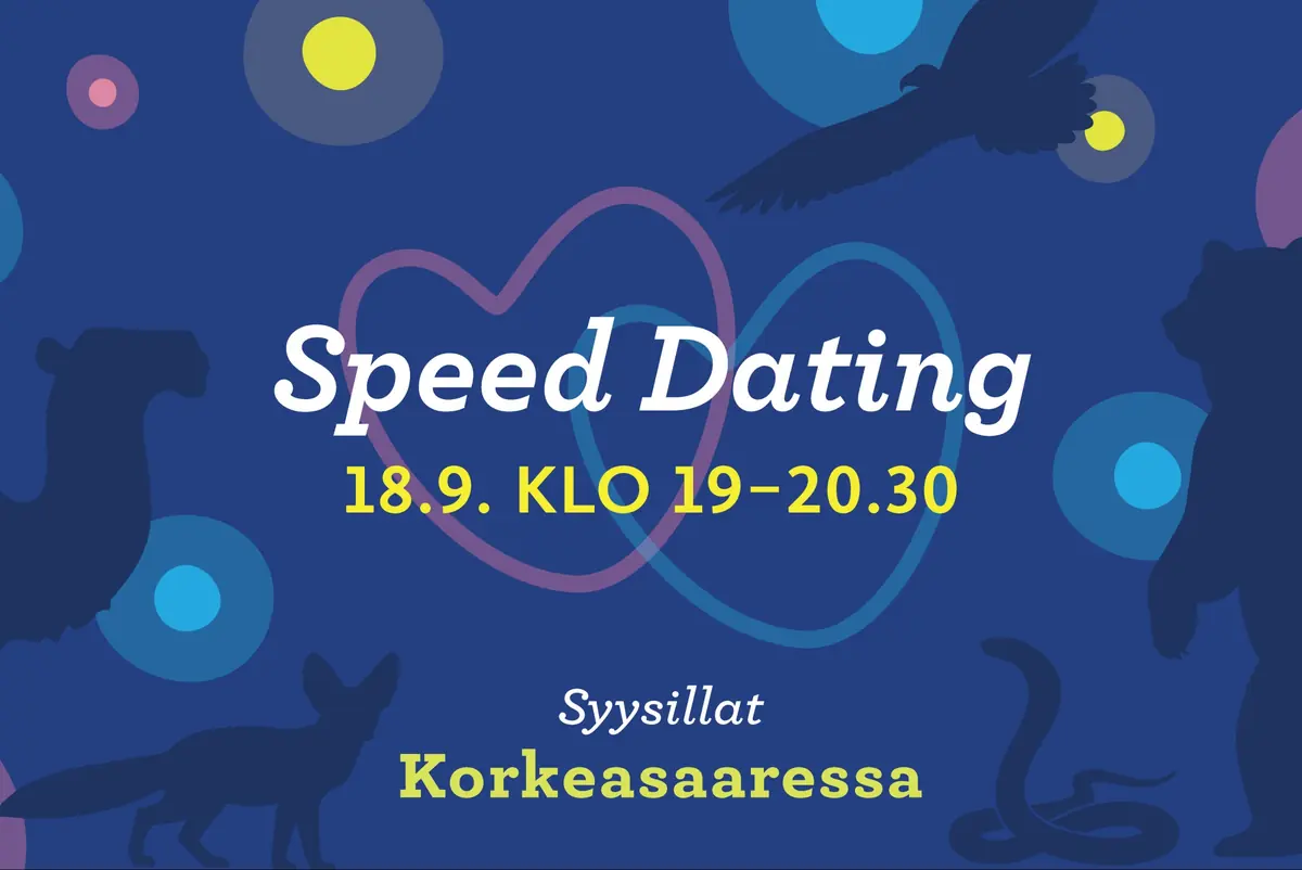 Korkeasaari Speed Dating — Korkeasaaren eläintarha, Helsinki