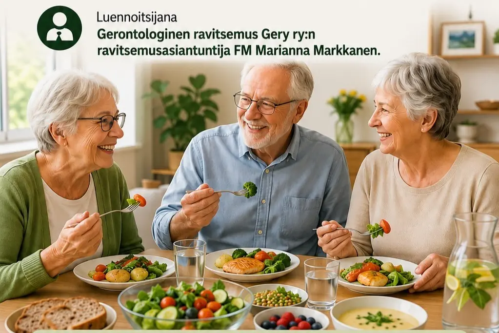 What are the cornerstones of good nutrition as we age? — Kampin palvelukeskus, Helsinki