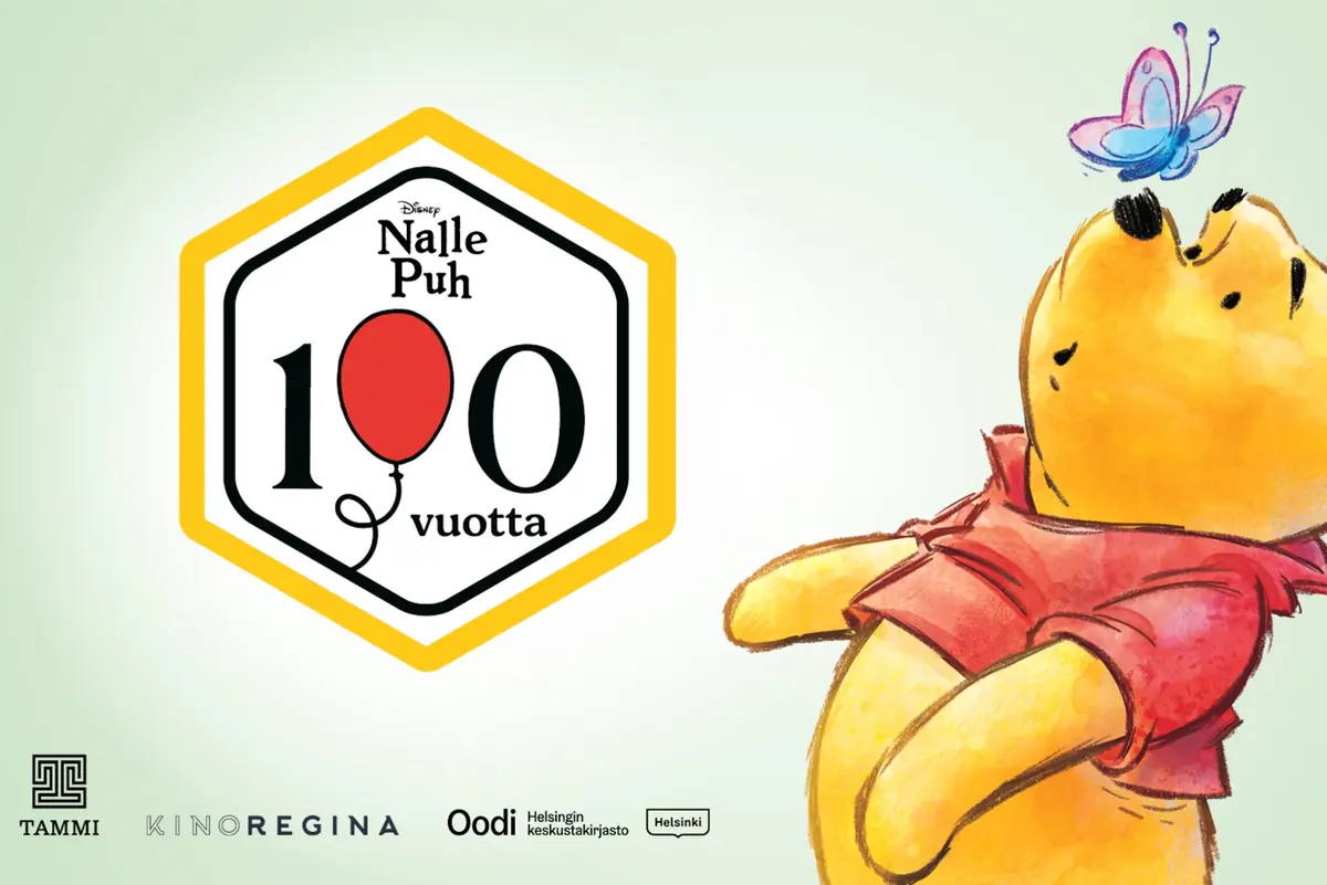 Winnie the Pooh Turns 100 — Keskustakirjasto Oodi, Helsinki