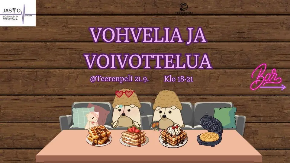 Waffles and Chat — Teerenpeli, Jyväskylä