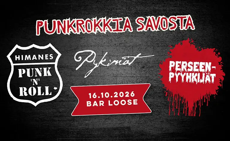 Punk Rock from Savolax — Bar Loose, Helsinki
