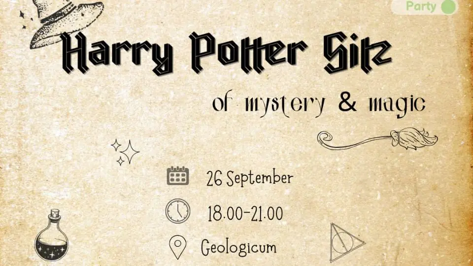 Harry Potter Sitz of Magic & Mystery — Geologicum, Turku
