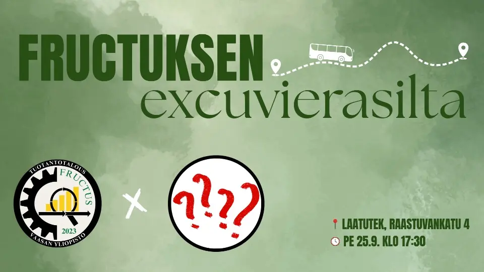 Fructuksen excuvierasilta — LaatuTek, Vaasa